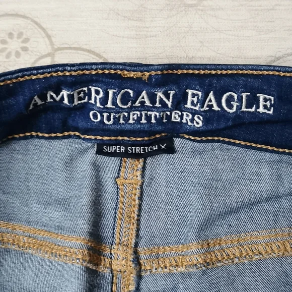 American Eagle Blue Jegging - Picture 3 of 8
